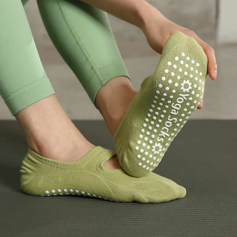 대형 사이즈 실리콘 미끄럼 방지 요가 양말, 단색 필라 - Medias Para Pilates Y Yoga 리뷰 및 가격