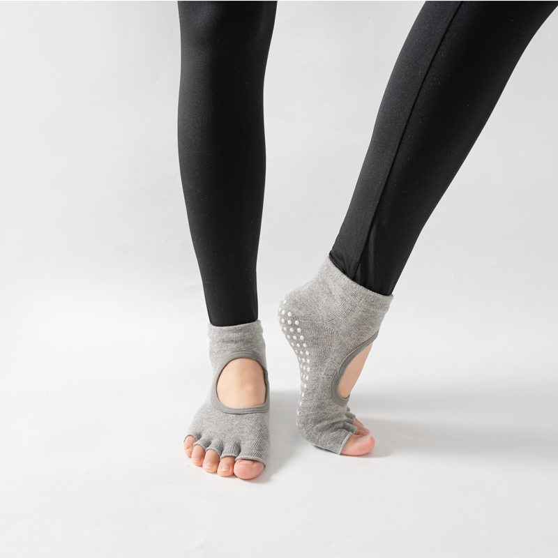여성용 백리스 다섯 발가락 요가 양말, 미끄럼 방지 코 - Medias Para Pilates Y Yoga 리뷰 및 가격