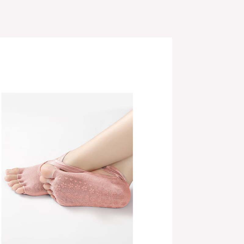 새로운 가을용 5발가락 압박 요가 양말, 미끄럼 방지  - Medias Para Pilates Y Yoga 리뷰 및 가격