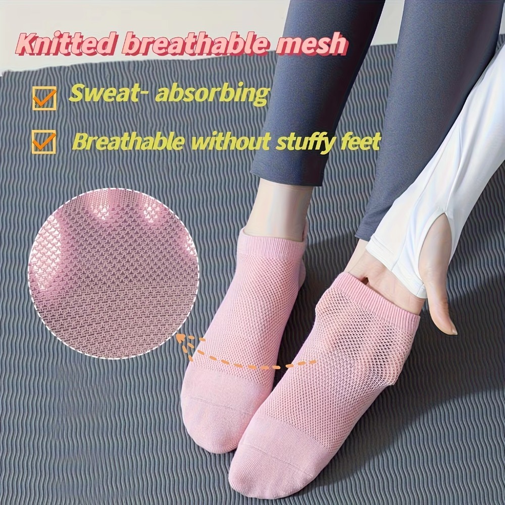 여성용 요가 양말 3켤레, 미끄럼 방지 기능이 있는 필 - Medias Para Pilates Y Yoga 리뷰 및 가격